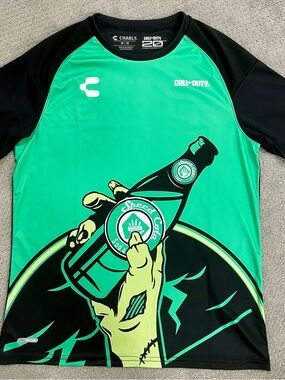 Charly Call of Duty Green & Black Men's Jersey